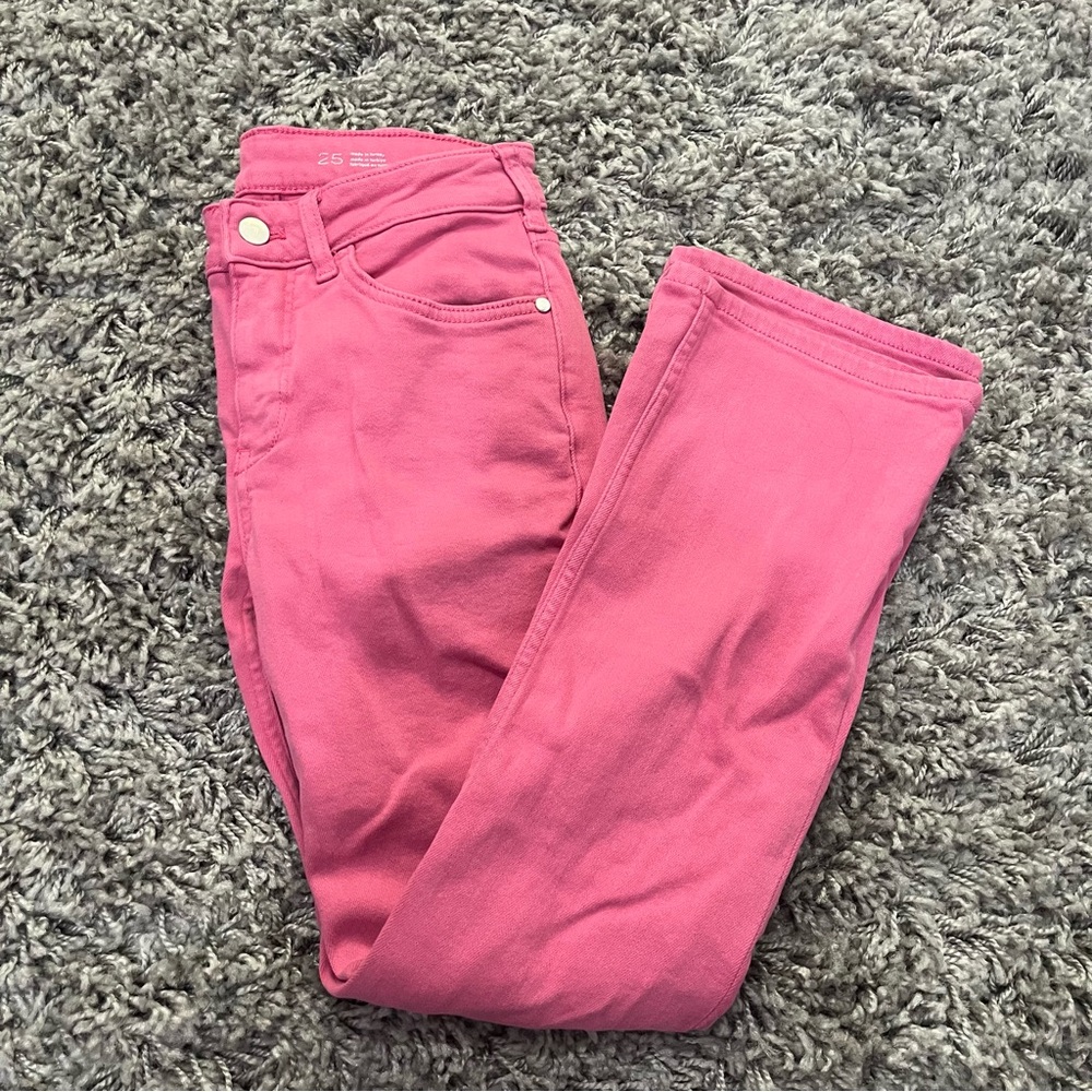 The Yaya Mid-Rise Crop Flare Jeans by Pilcro